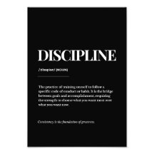 Kunstprint Discipline Definitie – Minimalistische
