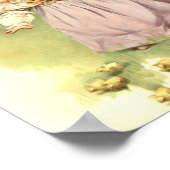 Kunstprint door Maud Humphrey Meisje met Kuikens Poster (Hoek)