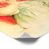 Kunstprint door Maud Humphrey Roodkapje Poster (Hoek)