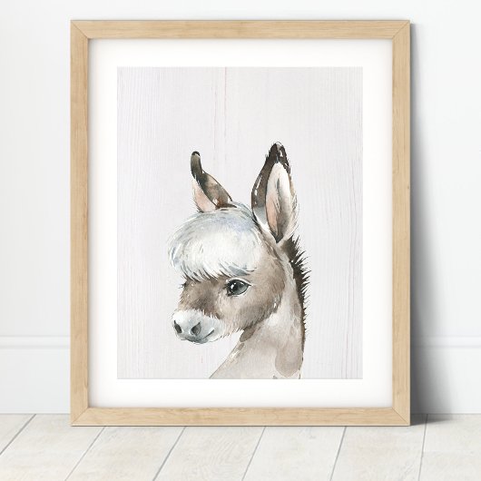 Kunstprint Ezelboerderij Poster