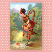 Kunstprint Godin van de Nacht Dish Darlings Poster