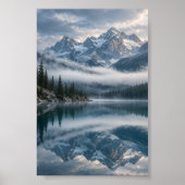 Kunstprint Meer Zonder Wind Poster (Voorkant)