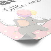 Kunstprint met olifant quote poster (Hoek)