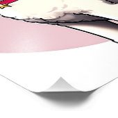 Kunstprint met potloodtekening van Beagle Puppy |  Foto Afdruk (Hoek)