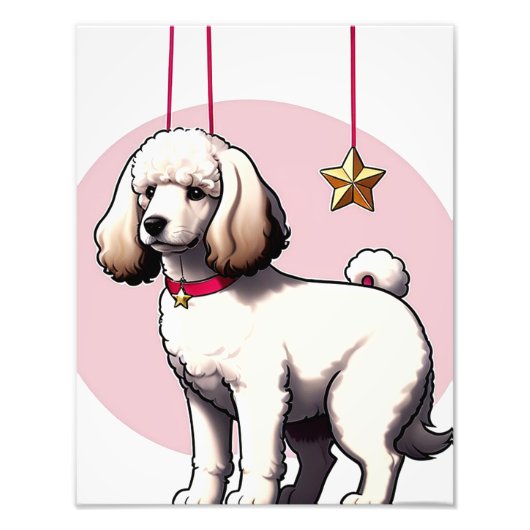 Kunstprint met potloodtekening van Beagle Puppy |  Foto Afdruk (Voorkant)