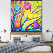 Kunstprint op canvas afdruk (Insitu (Slaapkamer))