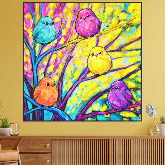 Kunstprint op canvas afdruk (Insitu (Woonkamer))