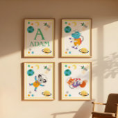 Kunstprint Ruimtedieren Koala Poster