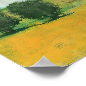 Kunstprint Tweeling Appelbomen Poster (Hoek)