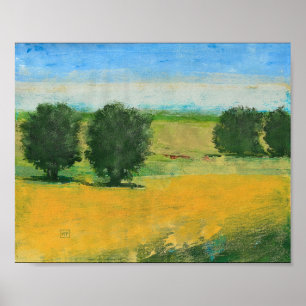 Kunstprint Tweeling Appelbomen Poster