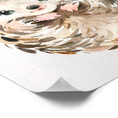 Kunstprint van egelbos voor de kinderkamer poster (Hoek)