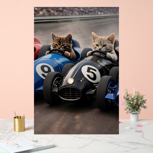 Kunstprint van furry brengt een acryl bord (Huwelijk)