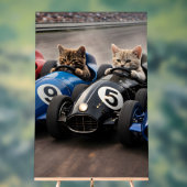 Kunstprint van furry brengt een acryl bord (Neutraal)