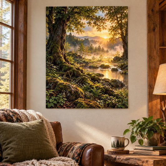 Kunstprint van Moslantaarn open plek Poster