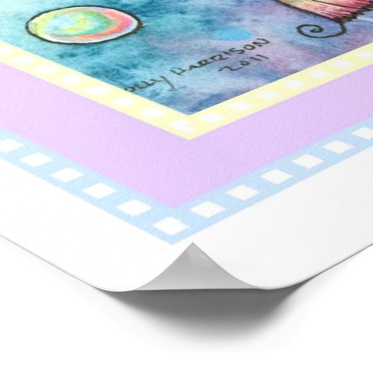 Kunstprint voor de kinderkamer van Molly Harrison Poster (Hoek)