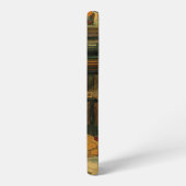 Kunstprint voor de Vintage Boekenliefhebber | Art Samsung Galaxy Hoesje (Linkerkant)