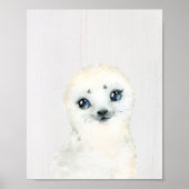 Kunstprint voor een zeehondenverblijf poster (Voorkant)