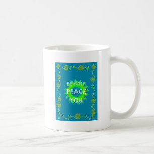Kunstprint 'Vrede zij met u' Koffiemok