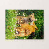 Kunstprint Wilde Natuur 'Een Moeders Kus' Legpuzzel (Horizontaal)