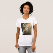 Kunstprinten Trendy vrouwen T-shirt (Voorkant volledig)