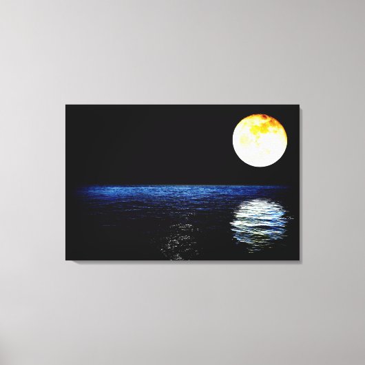 Kunstprinten van de moonlichte, seizoenscapsule vo canvas afdruk (Voorkant)