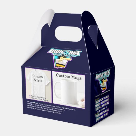 Kunstprinten van Louie | Klant | Cadeaudoos Bedankdoosjes (Achterkant)