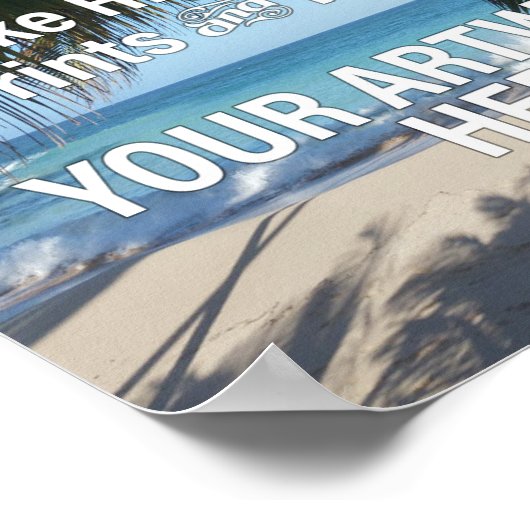 KunstPrints - Landschapsgrootte Poster (Hoek)