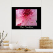 Kunstprints Roze Rhododendron Binnen Onze Harten Poster (Keuken)