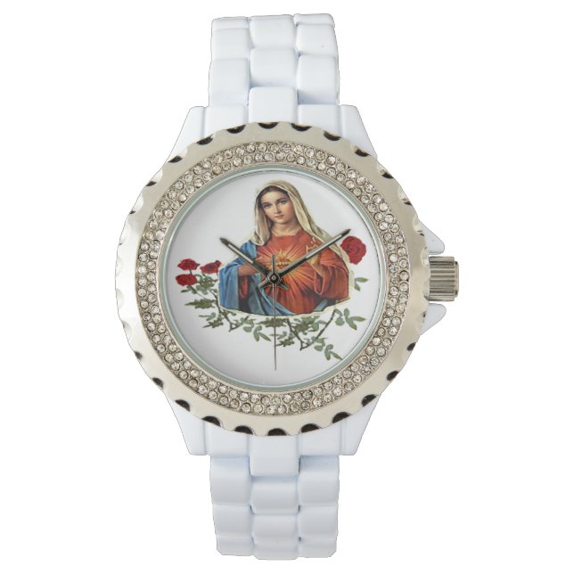 Kunstproducten van moeder Mary Horloge (Voorkant)