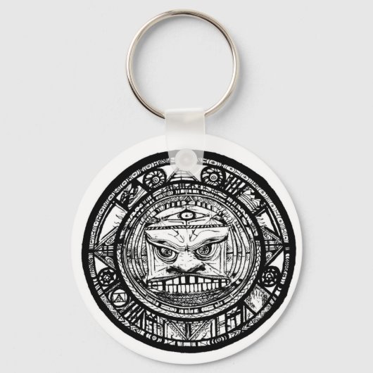 Kunstproductie op M-kwadraat Sleutelhanger (Voorkant)