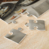 Kunstpuzzel "stille levens met Turkije" Legpuzzel (Zijkant)