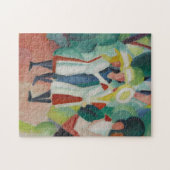 Kunstpuzzel "Three Girls" Legpuzzel (Horizontaal)