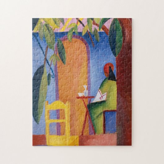 Kunstpuzzel "Turks Café" Legpuzzel (Verticaal)