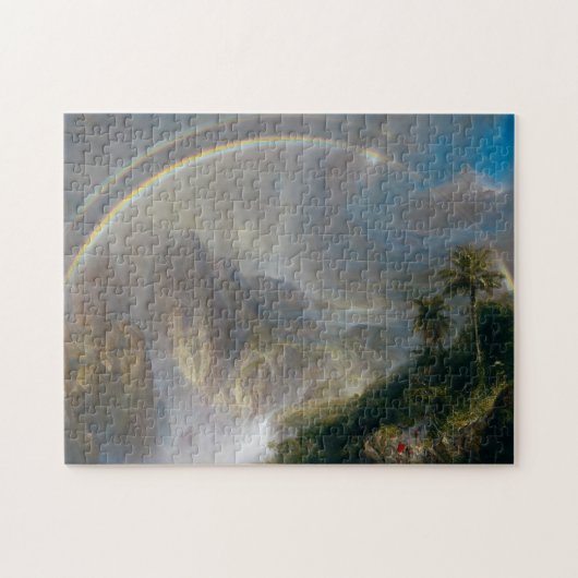 Kunstpuzzel van de kerk "Tropics" Legpuzzel (Horizontaal)