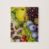 Kunstpuzzel voor herfst van bossen legpuzzel (Verticaal)