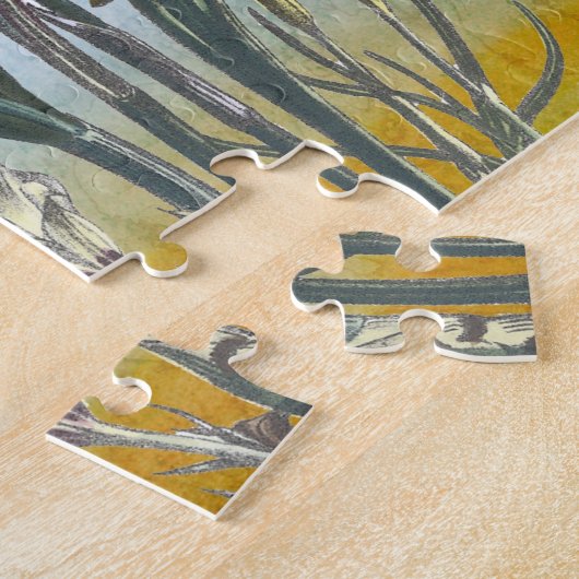 Kunstpuzzel voor waterkleurventilator legpuzzel (Zijkant)