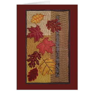 Kunstquilt "Falling Leaves"