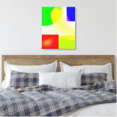 kunstreflectie op pop canvas afdruk (Insitu (Slaapkamer))