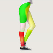 kunstreflectie op pop leggings (Rechts)