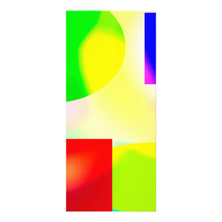 kunstreflectie op pop reclamekaart