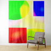 kunstreflectie op pop wandkleed (In situ)