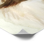 Kunstreproductie Afdrukken van rand-collieprofiel Poster (Hoek)