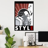 kunstrevolutie poster (Thuiskantoor)