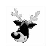 Kunstriemen voor hout/rendieren rubberstempel (Afrduk)