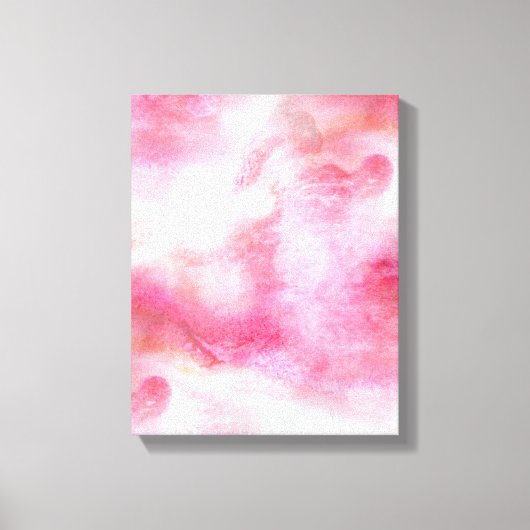 kunstrode avant-garde achtergrondhandverf canvas afdruk (Voorkant)