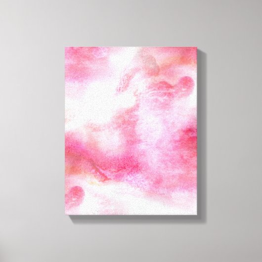 kunstrode avant-garde achtergrondhandverf canvas afdruk (Voorkant)