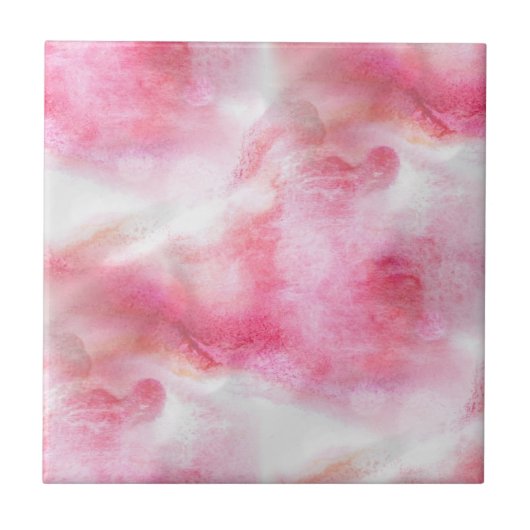 kunstrode avant-garde achtergrondhandverf tegeltje (Voorkant)