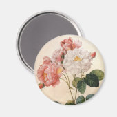 kunstroze roze koelkast Magnet (Voorkant / Achterkant)