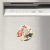 kunstroze roze koelkast Magnet (Insitu (Vaatwasser))