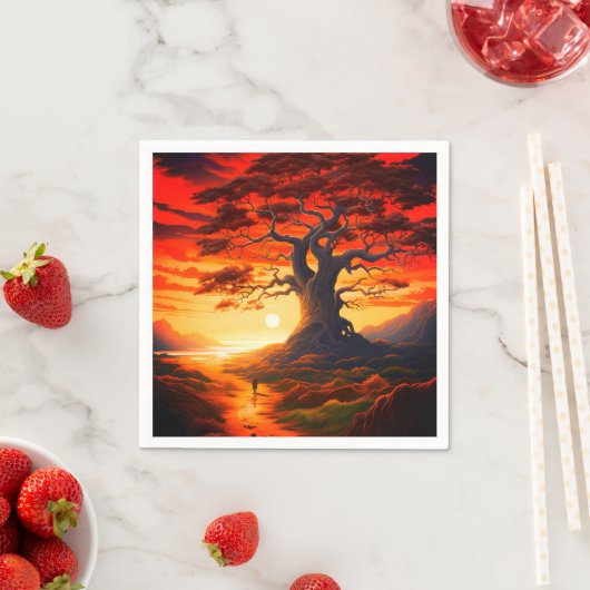 kunstscène servet (Insitu)